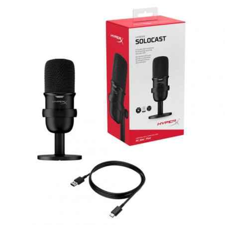 HP MICROFON HyperX SoloCast Black- 4P5P8AAtimbru verde 018 lei)