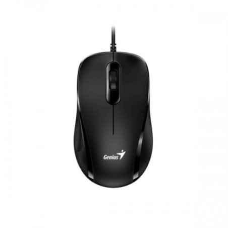 MOUSE Genius- DX-101- PC sau NB- cu fir- USB- optic- 1200 dpi- butoane/scroll 3/1- - negru- 31010026401timbru verde 018 lei)