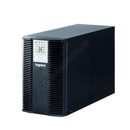UPS LEGRAND- KEOR LP- Online cu sinusoida pura- tower- 1000VA/900W- AVR- IEC x 6- 2 x baterie 12V/72Ah- LED- back-up 1 - 10 min
