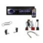 Player Auto Navitel RD3- 1DIN 4?50 watt- Bluetooth 40 cu suport A2DP- HFP- FM- redare FLAC- MP3- WMA- WAV- AUX input- microSD 25