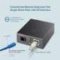 MEDIA CONVERTOR TP-LINK 1 x Gigabit RJ45 WDM Half-Duplex/Full-Duplex- SC single-mode fiber- 1Ã Gigabit SC Fiber Port- pana la 2