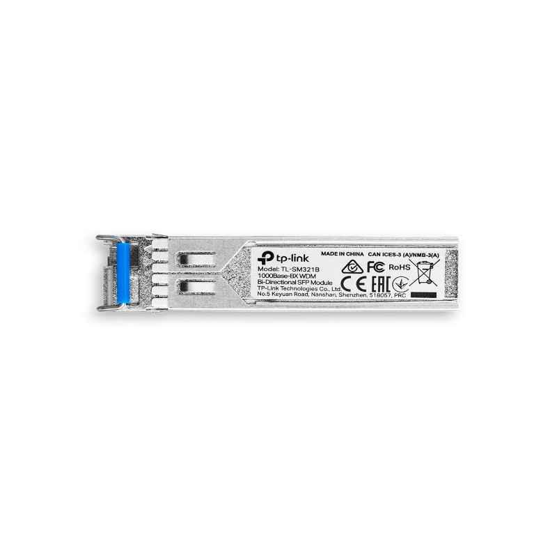 MODUL SFP TP-LINK Single-mode- conector LC- 1000Base-BX WDM Bi-Directional- TX:1310nm/RX:1550nm- pana la 10km SM321B