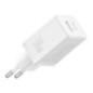 INCARCATOR RETEA Baseus Cube- Quick Charge 30W- 1 x USB Type-C Output 5V/3A- 1 x USB- alb P10111404213-00timbru verde 018 lei) -