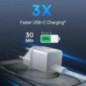 INCARCATOR retea Baseus GaN5S- Quick Charge 30W- 1 x USB Type-C- alb P10162504213-00timbru verde 018 lei) - 6932172648671