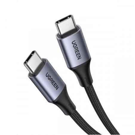 CABLU alimentare si date Ugreen- US535- Fast Charging Data Cable pt smartphone- USB Type-C la USB Type-C 240W- aluminiu braided-