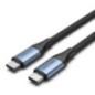 Cablu alimentare si date Vention- USB Type-CT) la USB Type-CT)- 1m- 40 Gbps- 5A- TPE braided- negru- TAVHFtimbru verde 008 lei)