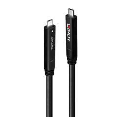 Cablu Lindy 10 m USB 32 Gen 1 LY-43333 timbru verde 008 lei)
