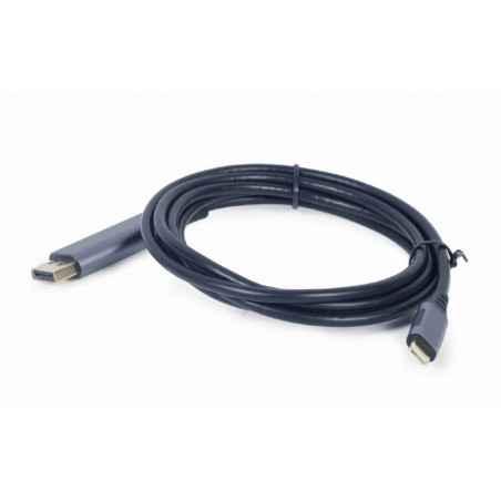 CABLU video GEMBIRD- adaptor USB 30 Type-CT) la DisplayPortT)- 18m- rezolutie maxima 4K UHD3840 x 2160) la 60 Hz- negru- CC-USB3