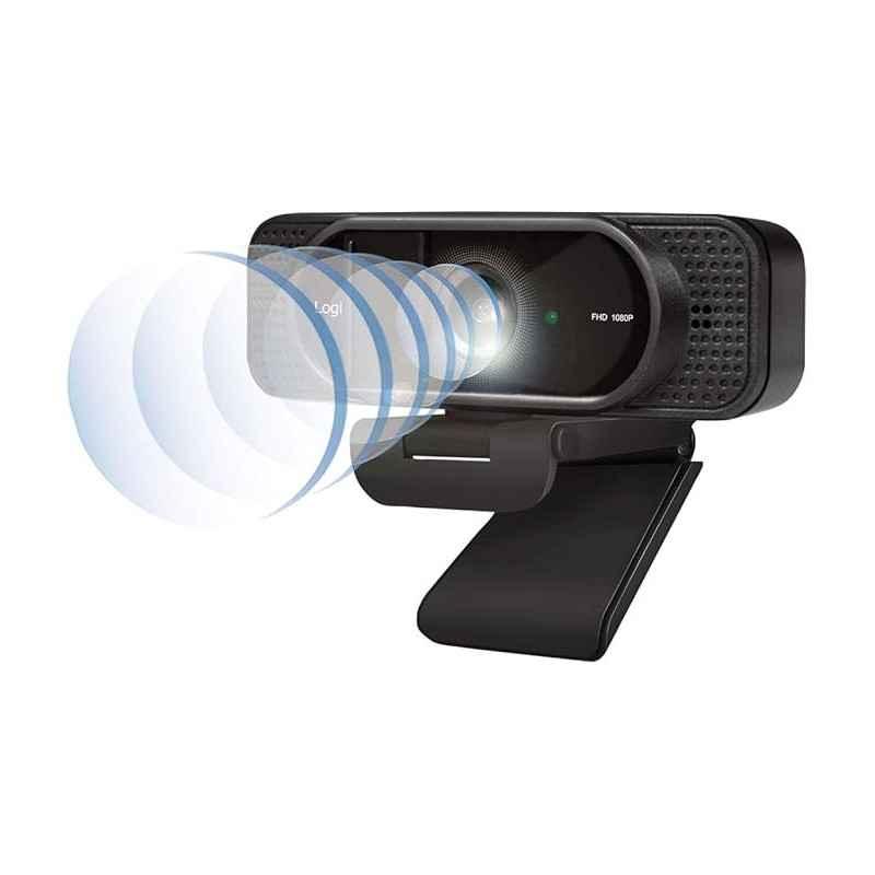 CAMERA WEB LOGILINK senzor 1080p Full-HD cu rezolutie video 1920x1080, unghi vizualizare 96grade- pivotare 90grade- rotatie 360