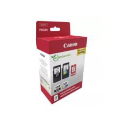 Combo-Pack Value Original Canon Black/Color- PG-560/CL-561hartie Photo- pentru Pixma TS5350-TS5351-TS5352- 180/180-timbru verde