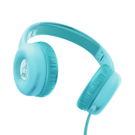Casti Trust Nouna cu fir kids- albastru TR-25278timbru verde 08 lei)