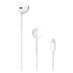 CASTI Apple EarPods- pt smartphone- cu fir- intraauriculare - butoni- microfon pe fir- conectare prin Lightning- alb- mwty3zm/at