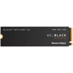 WD Black SSD SN770 NVMe 2TB PCIe Gen4 16GT/s M2 2280 WDS200T3X0E-00B3N0