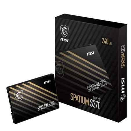 SSD MSI SPATIUM S270 SATA 25 240GB SPATIUM S270 SATA 25 240GB