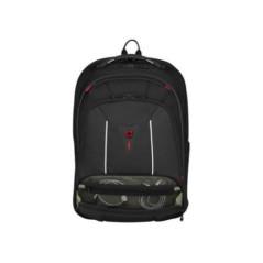 Wenger- Carbon Pro- Business Backpack with 156 Laptop Sleeve and Tablet Pocket- Black 653129
