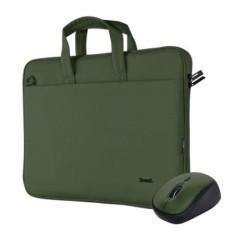 TRUST Bologna Laptop Bag And Mouse Set Green 24989