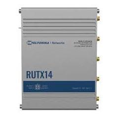 ROUTER LTE Teltonika RUTX14- 1 x WAN port 10/100/1000 Mbps- 4 x LAN port 10/100/1000 Mbps- Wi-Fi 80211b/g/n/ac- 1 x SFP- 2 x 4GL