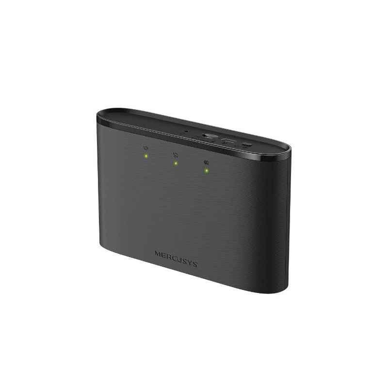 ROUTER Mercusys wireless portabil- 4G Mobile Wi-Fi- 150Mbps- Internal LTE Modem- SIM card slot- rechargeable battery MT110timbru
