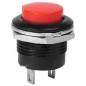 Intrerupator fara retinere - 3A/250V - 25x21 mm - rosu
