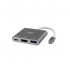 TNB TYPE-C MULTIPORT ADAPTER to USB 31 - HDMI - USB-C TCHDMI3IN1timbru verde 018 lei)