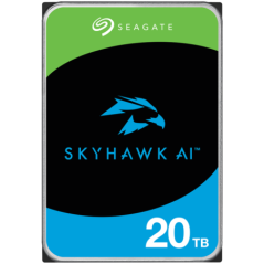 SEAGATE Surveillance Video Optimized AI Skyhawk 20TB HDD SATA 6Gb/s 512MB cache 35inch CMR Helium ST20000VE003