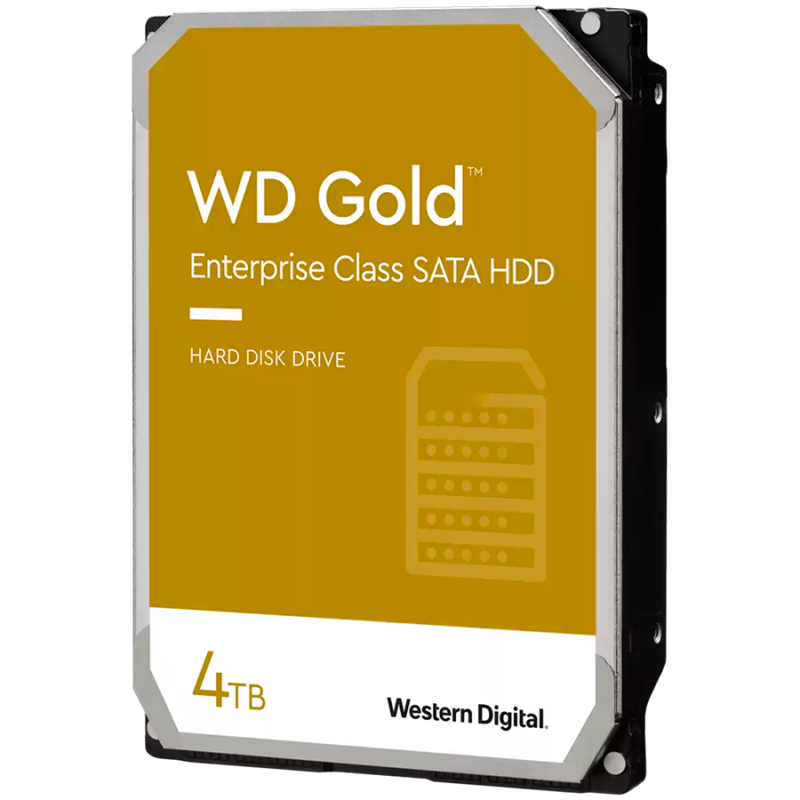 HDD SATA 4TB 7200RPM 6GB/S/256MB GOLD WD4004FRYZ WDC WD4004FRYZ