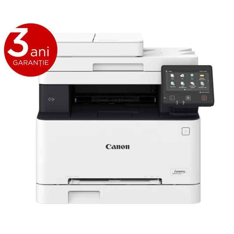 Multifunctional laser color Canon MF657Cdw- dimensiune A4-Printare-Copiere- Scanare- Fax- viteza max 21ppm- duplex- rezolutie ma