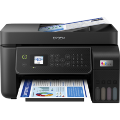 Multifunctional Inkjet CISS Color Epson L5310- A4- Functii: Impr-Scan-Cop-Fax- Viteza de Printare Monocrom: 33ppm- Viteza de pri