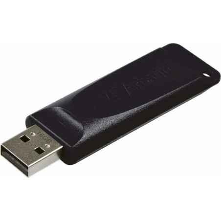 MEMORIE USB VERBATIM StoreNGo SLIDER 16GB USB 20 NEGRU 98696TIMBRU VERDE 003 LEI)