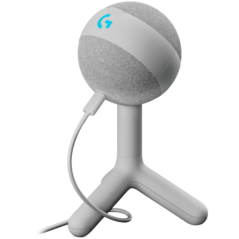 LOGITECH Yeti Orb RGB Gaming Mic with LIGHTSYNC - OFF WHITE - USB 988-000558timbru verde 08 lei)