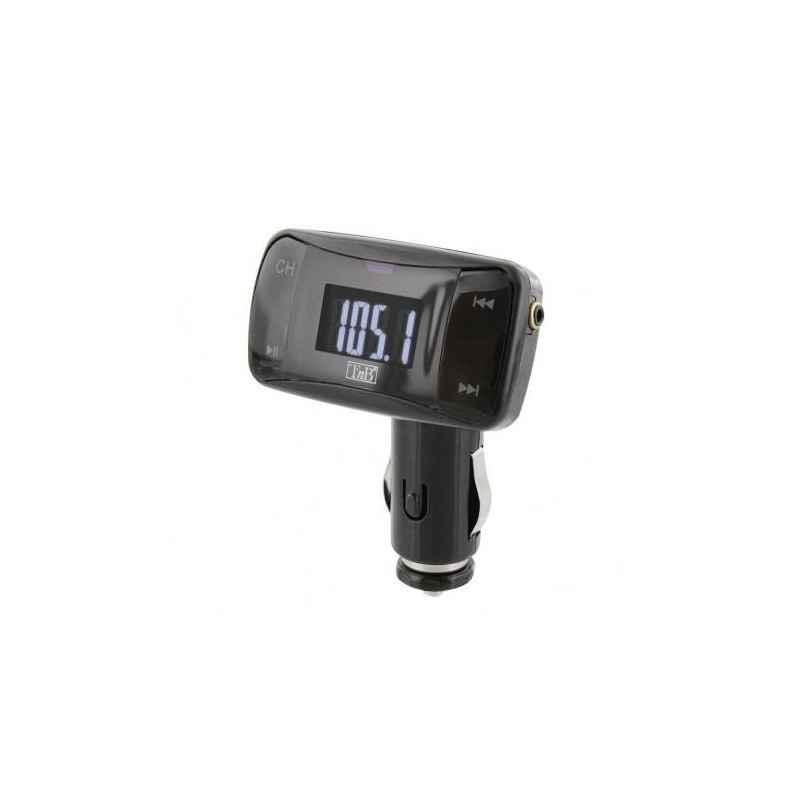TNB FM Transmitter with MP3 player - Black FMCT05Btimbru verde 018 lei)