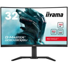 IIYAMA 32 ETE VA-panel Curved Gaming 1500R-G-Master Red Eagle-FreeSync-2560x1440@144Hz-350cd/m2-1xDP-2xHDMI-0-2ms MPRT-Speakers-