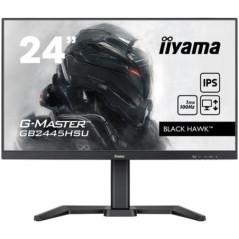 IIYAMA Monitor LED GB2445HSU-B1 24 IPS 1920 x 1080 @100Hz 250 cd/m2 1300:1 1ms HDMI DP USB Hub HAS Tilt GB2445HSU-B1timbru verde