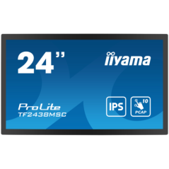 IIYAMA Monitor LED TF2438MSC-B1 TOUCH 238 10pt Optical Bonded PCAP Open Frame 1920 x 1080 600cd 1000:1 5ms bonded PCAP HDMI DP U