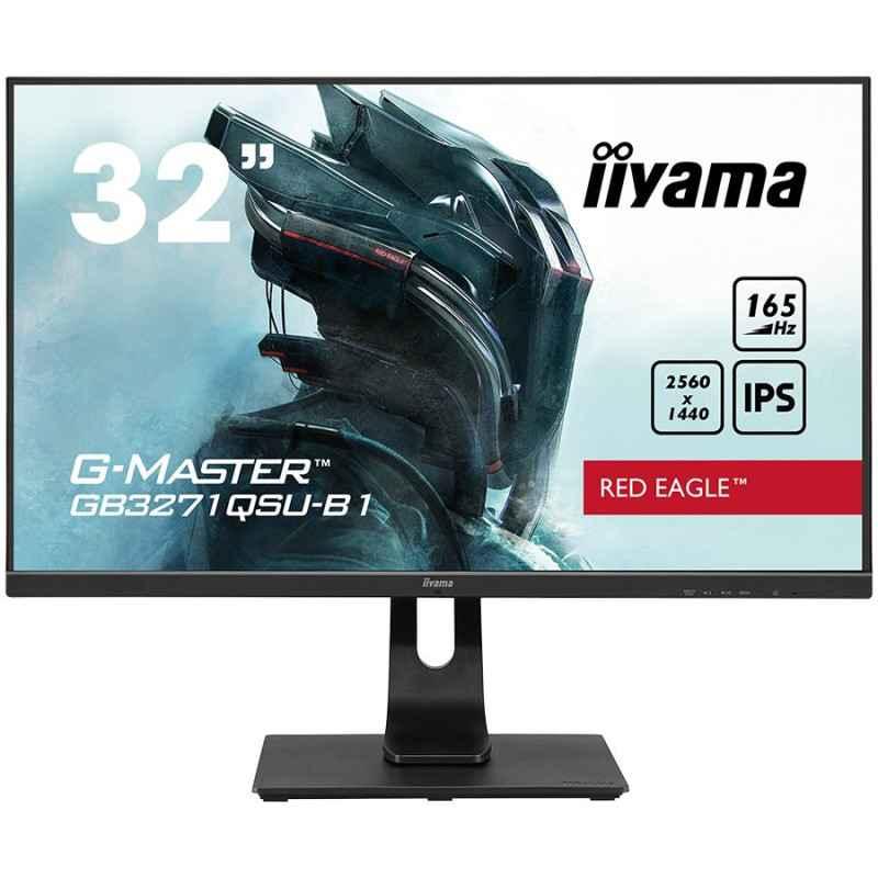 iiyama G-Master GB3271QSU-B1- 32 IPS- WQHD2560 x 1440)- Free Sync technology - Black Tuner- Blue Light - 1ms - 80M Advanced Cont