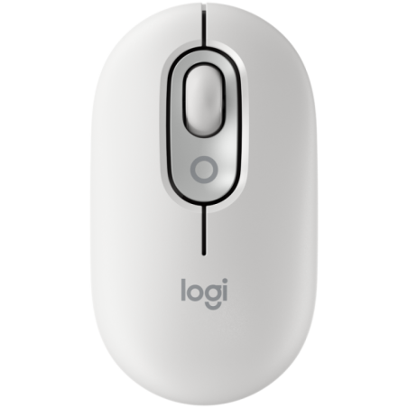 LOGITECH POP Mouse with emoji - OFF-WHITE - BT - EMEA28i-935 - FY25-TERRA 910-007411timbru verde 018 lei)
