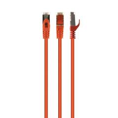 PATCH CORD S/FTP GEMBIRD Cat6a- LSZH- cupru- 025 m- portocaliu- AWG27- dublu ecranat PP6A-LSZHCU-O-025Mtimbru verde 008 lei)