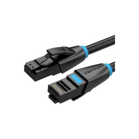 Patch cord UTP Vention- RJ-45T) la RJ-45T)- 8m- 1 Gbps- flat- PVC- negru- IBJBKtimbru verde 018 lei) - 6922794745971