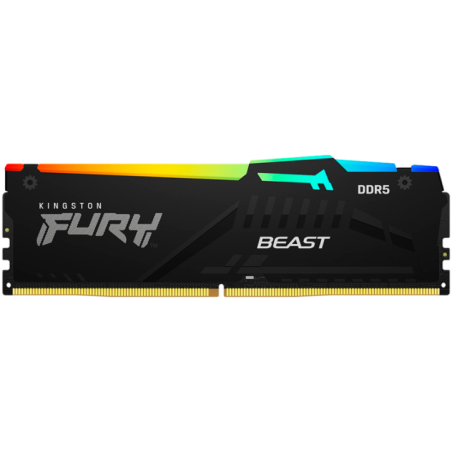Memorie Fury Beast RGB XMP 30- 32GB- DDR5-6000MHz- CL40 KF560C40BBA-32
