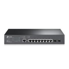 Switch TP-Link cu management L2- 8 Porturi Gigabit- 2 x SFP Gigabit SG3210timbru verde 2 lei)