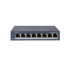 SWITCH 8PORTURI GIGABIT SMARTMANAGED DS-3E1508-EI(V2)timbru verde 2 lei)