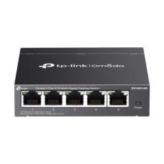 SWITCH TP-LINK Omada unmanaged- 5 porturi 25 Gigabit- carcasa metalica DS105G-M2timbru verde 2 lei)