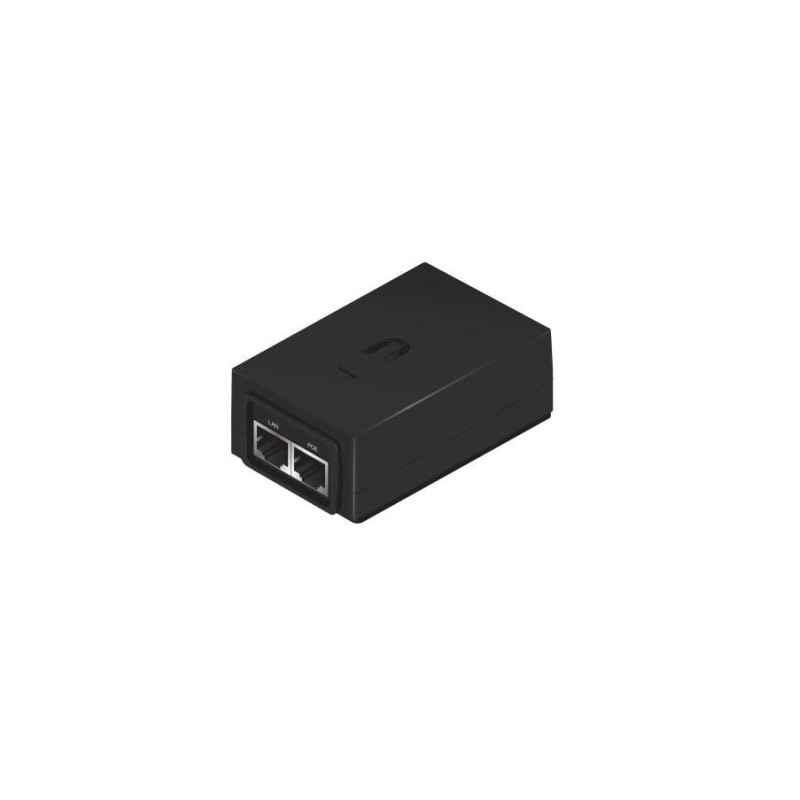 INJECTOR PoE UBIQUITI- port 10/100 x 2- unmanaged- nerackabil- carcasa metalica- POE-48-24Wtimbru verde 2 lei)