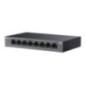 SWITCH TP-LINK- 8 porturi Gigabit8 porturi POE buget total 62W)- carcasa metalica LS108GPtimbru verde 2 lei)