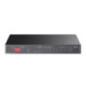 SWITCH PoE TP-LINK- 10 porturi Gigabit2-Port PoE si 6 PoE)- IEEE 8023af/at/bt- buget PoE 123W maxim- carcasa metalica TL-SG1210P