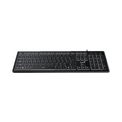 TASTATURA GENIUS USB- multimedia- 104 taste 12 taste multimedia- black- SlimStar 820 31310055400 timbru verde 08 lei)