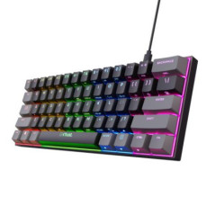 TRUST GXT 867 ACIRA 60% MINI GAMING KEYBOARD US 24882timbru verde 08 lei)