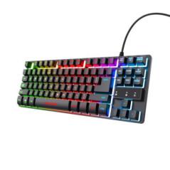TRUST GXT833 THADO TKL KEYBOARD US 23698timbru verde 08 lei)