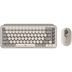 LOGITECH POP ICON COMBO - GRAPHITE - US INTL - BT - INTNL-973 920-013140timbru verde 08 lei)