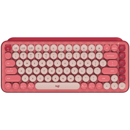 LOGITECH POP ICON COMBO - ROSE - US INTL - BT - INTNL-973 920-013142timbru verde 08 lei)